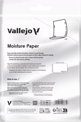 Vallejo: B90003 - Moisture Paper (30 szt.)