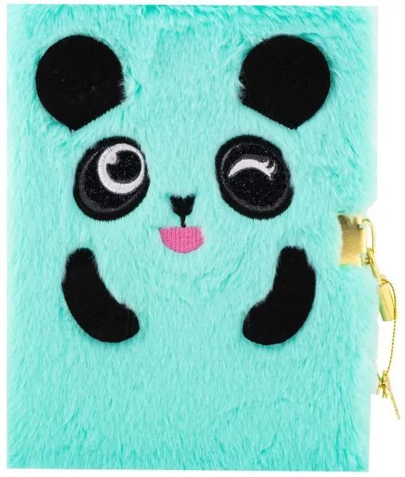 Pamiętnik z kłódką A5/96K Astrapap Minty Panda - tantis.pl