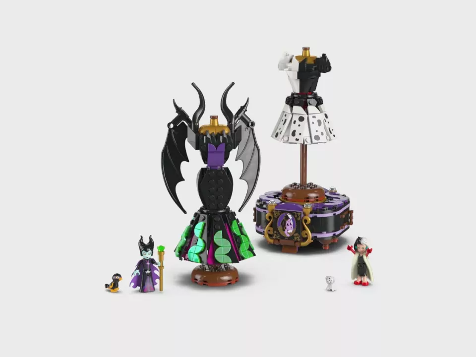 LEGO® Disney. Suknie Diaboliny i Cruelli De Mon 43262 - tantis.pl