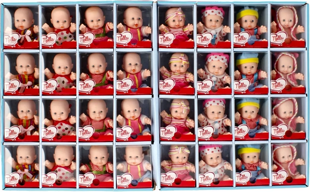 Lalka bobas Nella 12cm - tantis.pl