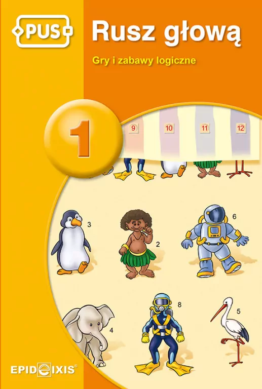 Rusz głową 1. Gry i zabawy logiczne. PUS - tantis.pl