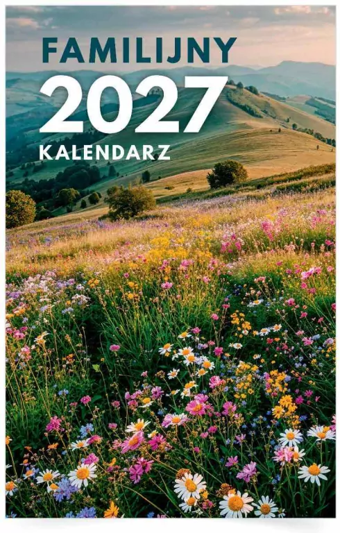 Kalendarz 2027 A6 zdzierak średni Familijny - tantis.pl