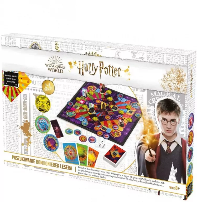 Poszukiwanie bombonierek lesera. Harry Potter - tantis.pl