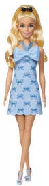 Barbie Fashionistas. Lalka w sukience niebieska - tantis.pl