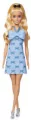 Barbie Fashionistas. Lalka w sukience niebieska - tantis.pl