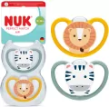 NUK. Perfect Match. Smoczek. 2 sztuki. 18-36 miesięcy. Zebra. Lew - tantis.pl