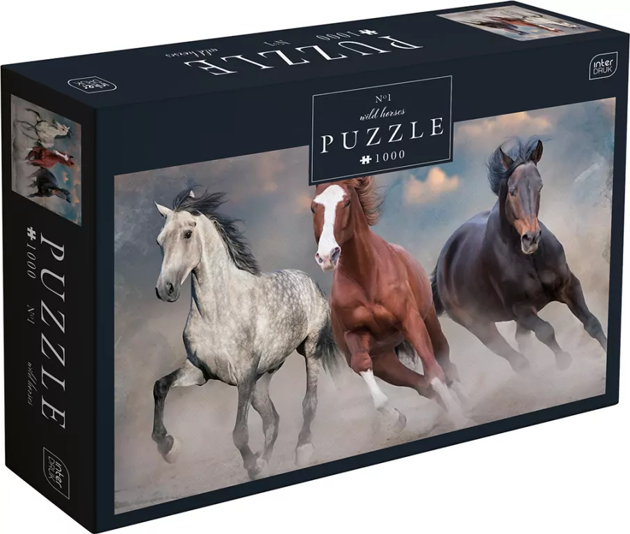 Puzzle 1000 Wild Horses 1 - tantis.pl