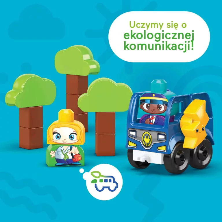 Mega Bloks Ekoautobus klocki - tantis.pl