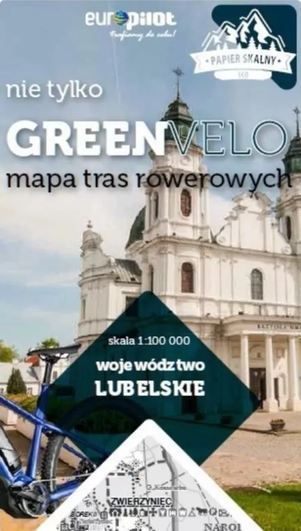 Województwo lubelskie. Mapa tras rowerowych. Nie tylko Green Velo - tantis.pl