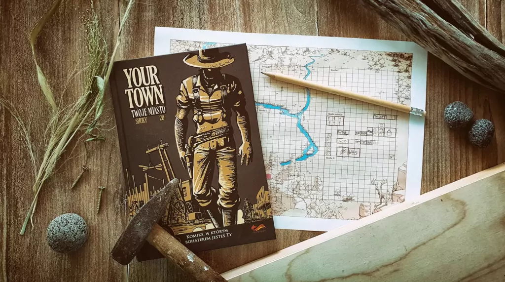 Your Town. Twoje miasto. Komiksy paragrafowe - tantis.pl
