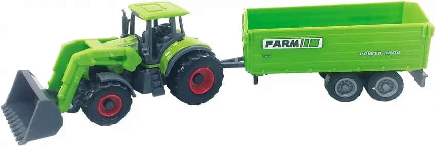 Traktor metalowy Moje Ranczo 17cm - tantis.pl