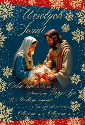 Karnet B6 Boże Narodzenie