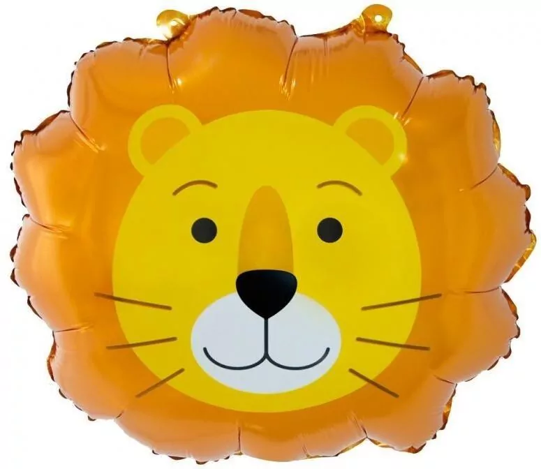 Balon foliowy. Lew 43x38cm - tantis.pl
