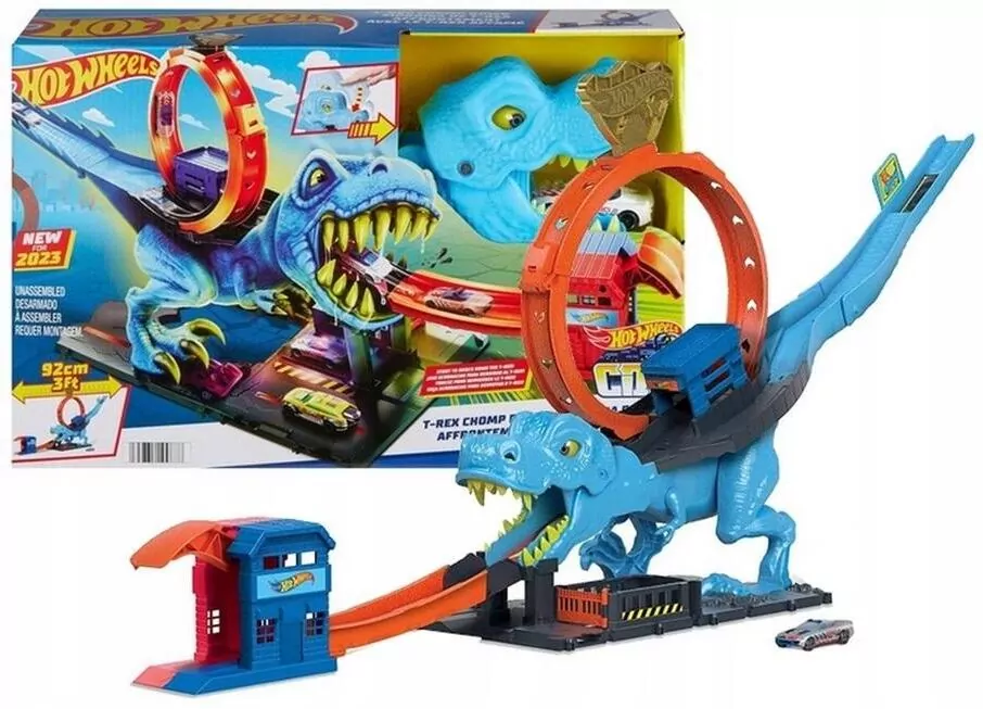 Hot Wheels City. Pętla T-rexa - tantis.pl