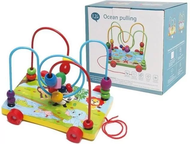 Przeplatanka drewniana Ocean pulling - tantis.pl