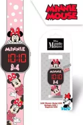 Zegarek LED z kalendarzem. Minnie