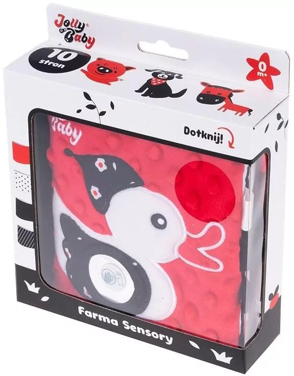 Książeczka sensoryczna Farma - tantis.pl