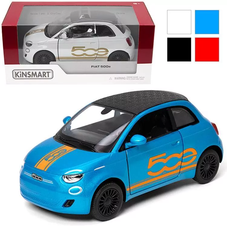 Fiat 500e z nadrukiem 1:28 - tantis.pl