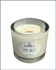 Świeczka sojowa Pure biała 170g