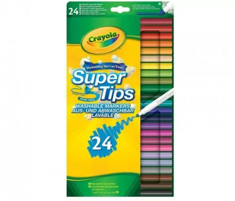 Flamastry spieralne 24 sztuki