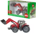Siku Farmer. Traktor Massey Ferguson z ładowarką - tantis.pl