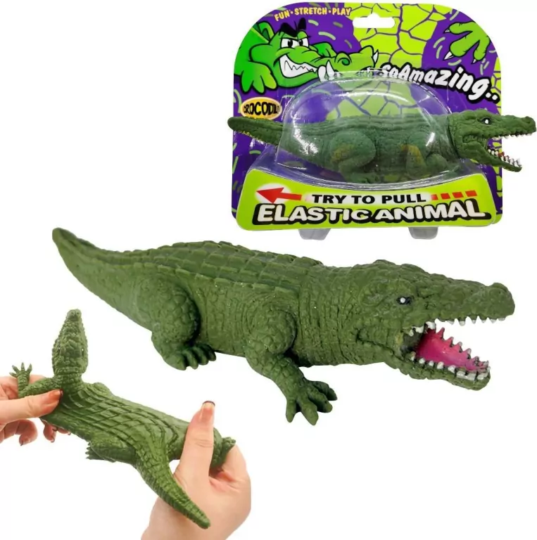 Gniotek krokodyl do rozciągania - tantis.pl
