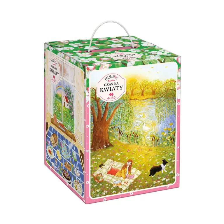 CzuCzu. Puzzlove. Czas na kwiaty - tantis.pl