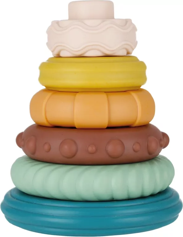 Piramidka edukacyjna pastel BAM BAM - tantis.pl