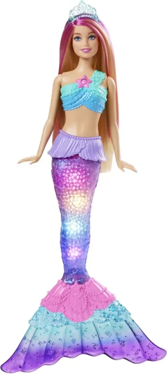 Barbie Malibu. Syrenka migoczące światełka - tantis.pl