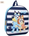 Plecak przedszkolny 3D Bluey blue - tantis.pl