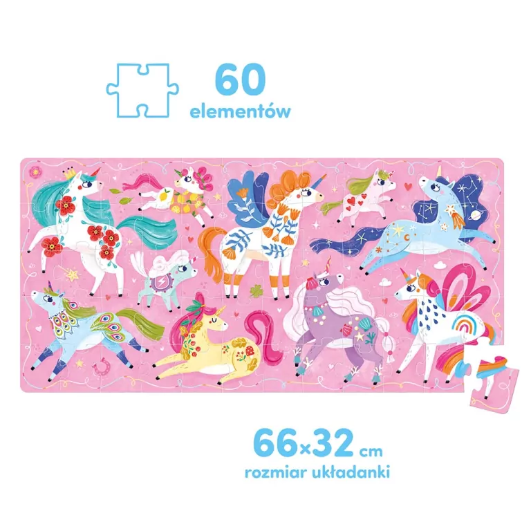 CzuCzu. Puzzle. Ach Jednorożce - tantis.pl