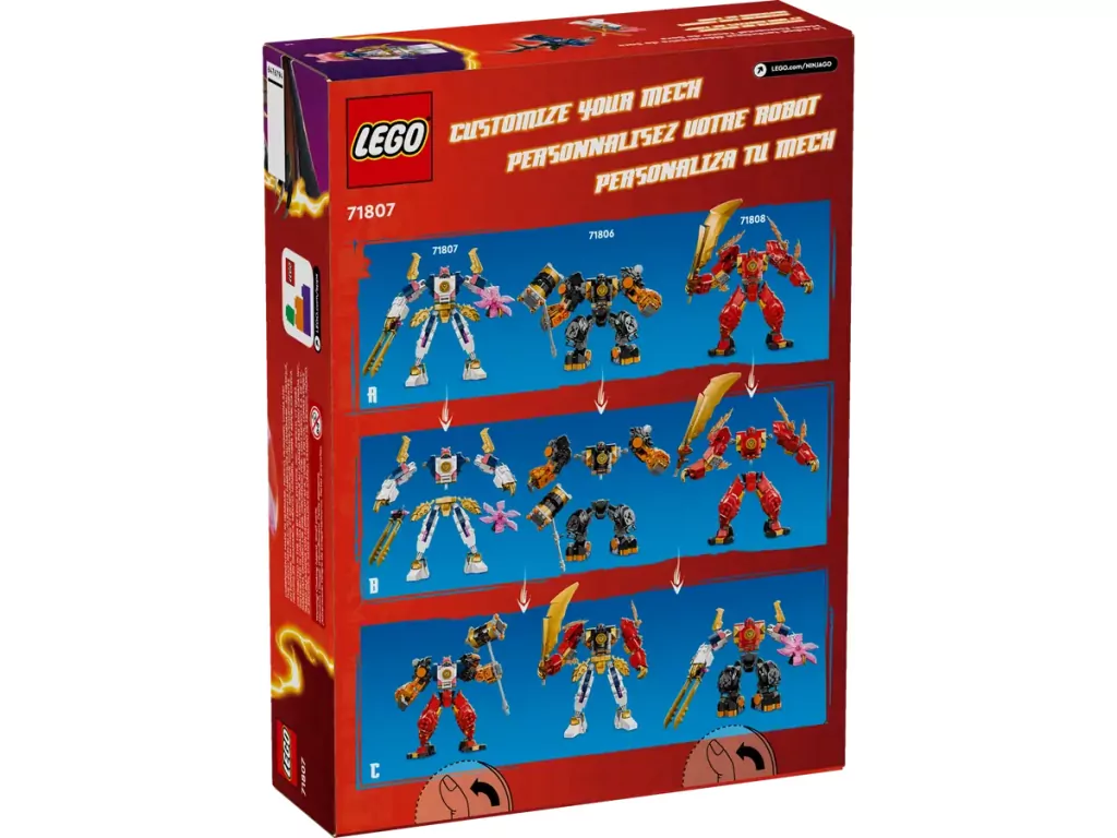 LEGO® NINJAGO® Mech żywiołu technologii Sory 71807 - tantis.pl