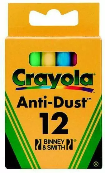 Kreda niepyląca kolorowa 12 kolorów - tantis.pl