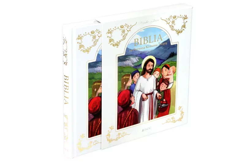 Przyjąłem Jezusa. Biblia na Pierwszą Komunię w etui - tantis.pl