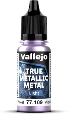 Vallejo: 77.109 - True Metallic Metal - Light - Celestial Violet (18 ml)