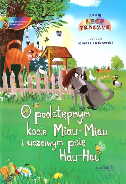 O podstępnym kocie Miau-Miau i uczciwym psie..+ CD - tantis.pl