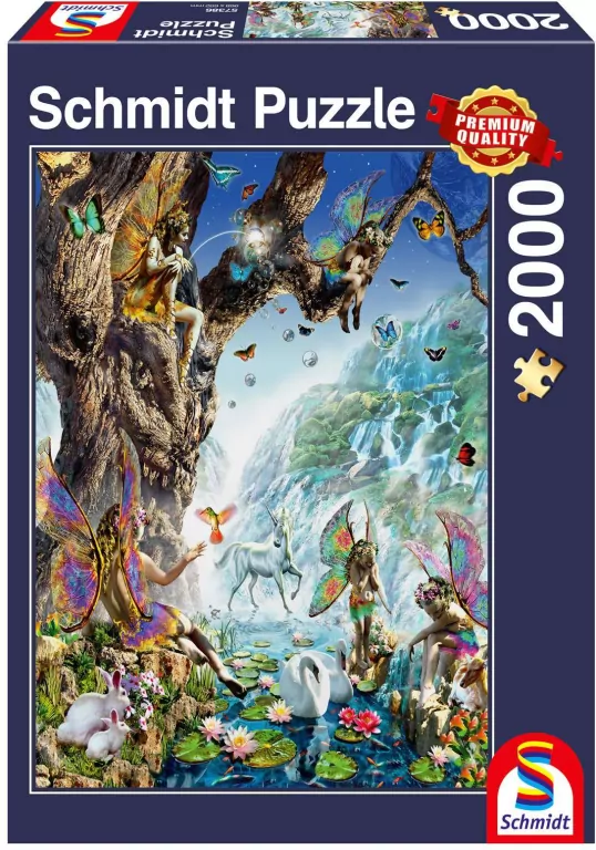 Puzzle 2000. Wodne wróżki - tantis.pl