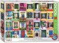 Puzzle 1000. Śródziemnomorskie okna 6000-5350 - tantis.pl