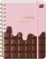 Przepiśnik z gumką A5/240K 90g Chocolate - tantis.pl