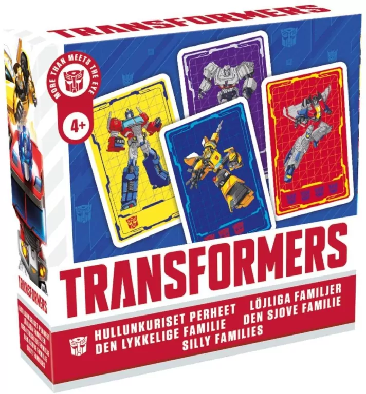 Kwartet Transformers - gra karciana - tantis.pl