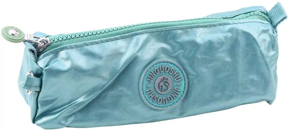 Piórnik szkolny jednokomorowy jasnozielony 21,5cm - tantis.pl