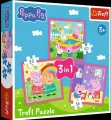 Puzzle 3w1 Peppa i przyjaciele TREFL - tantis.pl