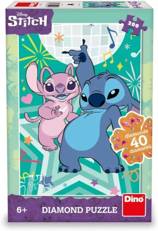 Puzzle z diamencikami 200 Stitch - tantis.pl