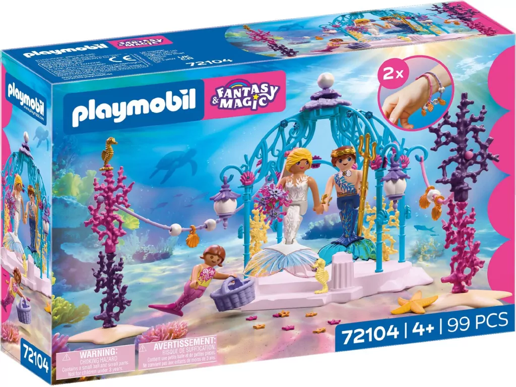 Playmobil Podwodne wesele 72104 - tantis.pl