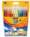 Flamastry KIDS Colour & Erase 10+2 kolory - tantis.pl