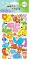 Naklejki 3D Puffy Animals 10x20cm HAPPY COLOR - tantis.pl
