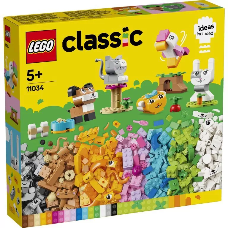 LEGO® Classic. Kreatywne zwierzątka 11034 - tantis.pl