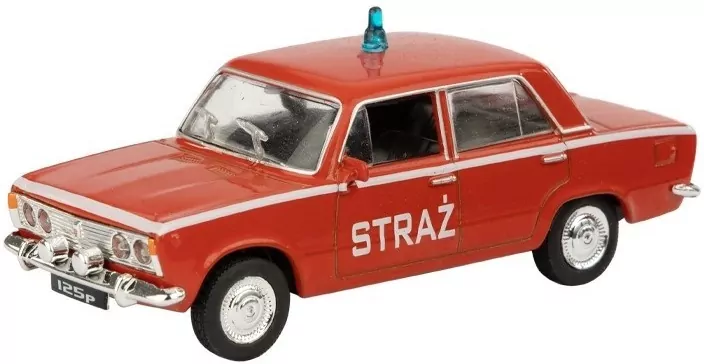 Kolekcja PRL. Fiat 125P Straż - tantis.pl