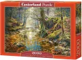 Puzzle 2000 Wspomnienie z jesiennego lasu CASTORLAND - tantis.pl