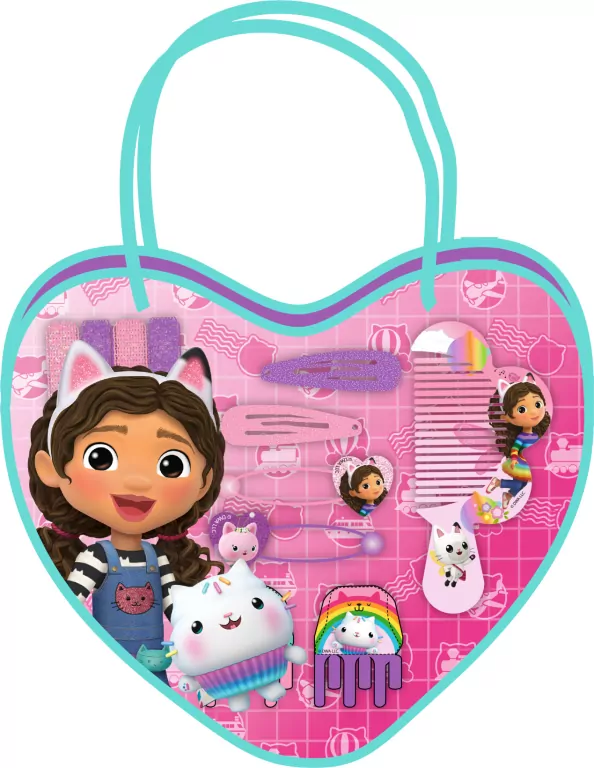 Torebka z akcesoriami do włosów Gabby's Dollhouse GD00097 - tantis.pl